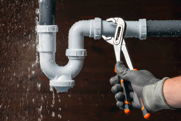 Professional Drain Cleaning technician working in Lebanon, NH